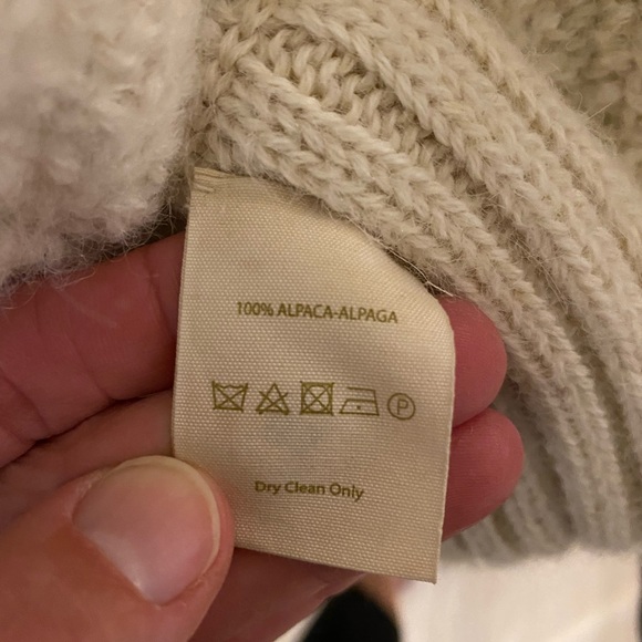 Free People alpaca cardigan. Cream color. Size XS - Picture 6 of 8